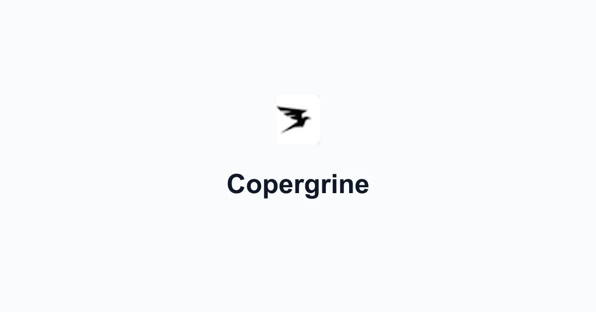 Official Copergrine brand mark