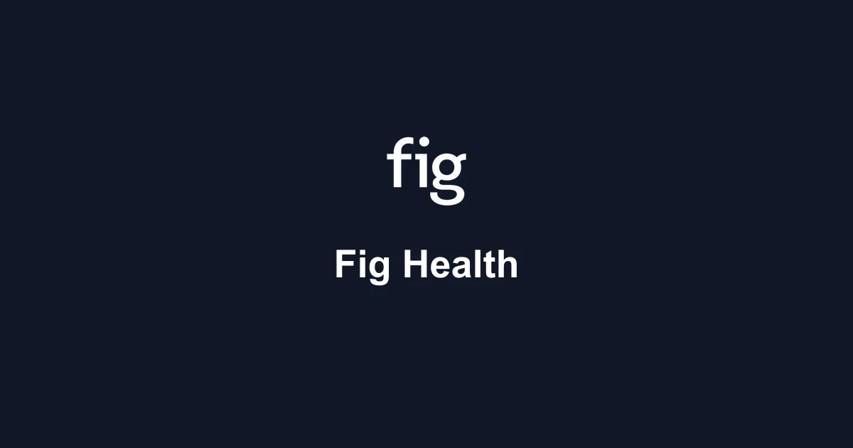 Official Fig Health brand mark