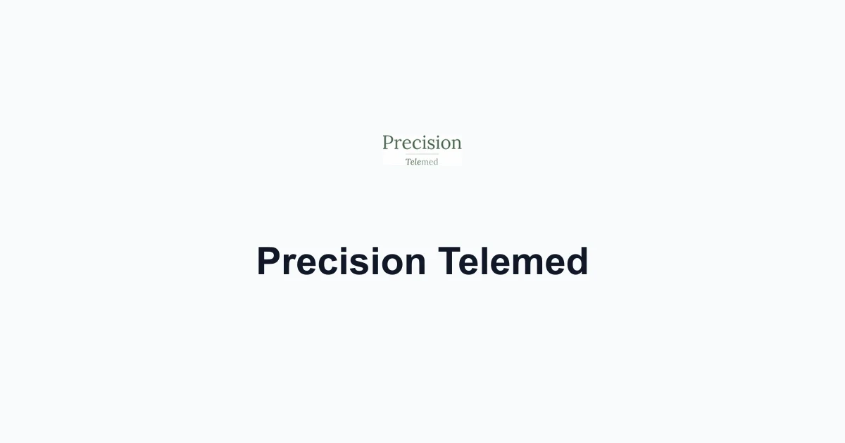 Official Precision Telemed brand mark