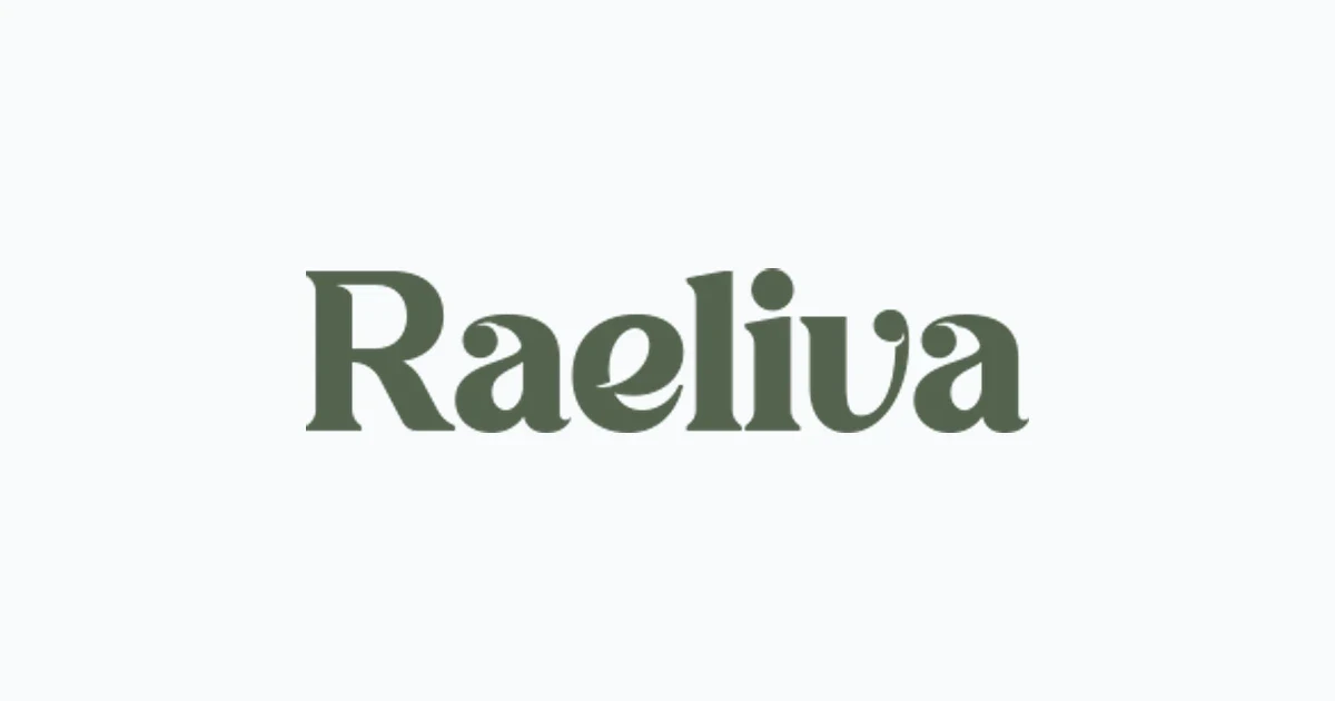 Official Raeliva brand mark