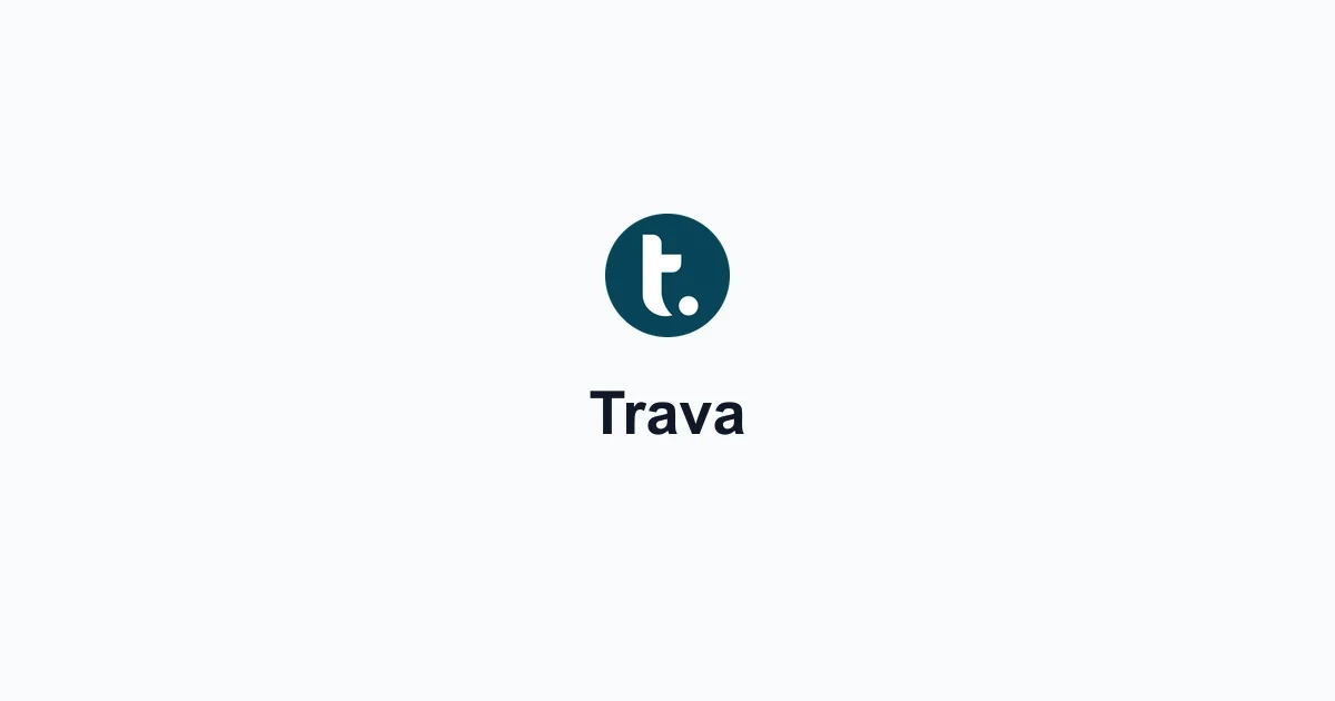 Official Trava brand mark