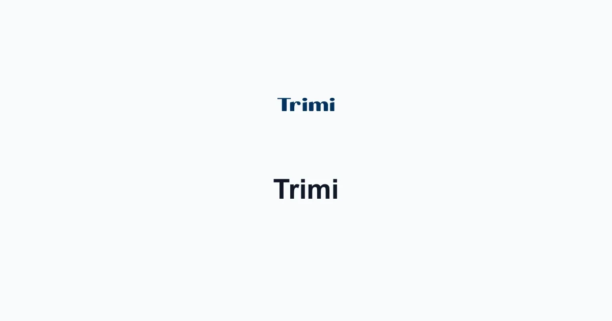 Official Trimi brand mark